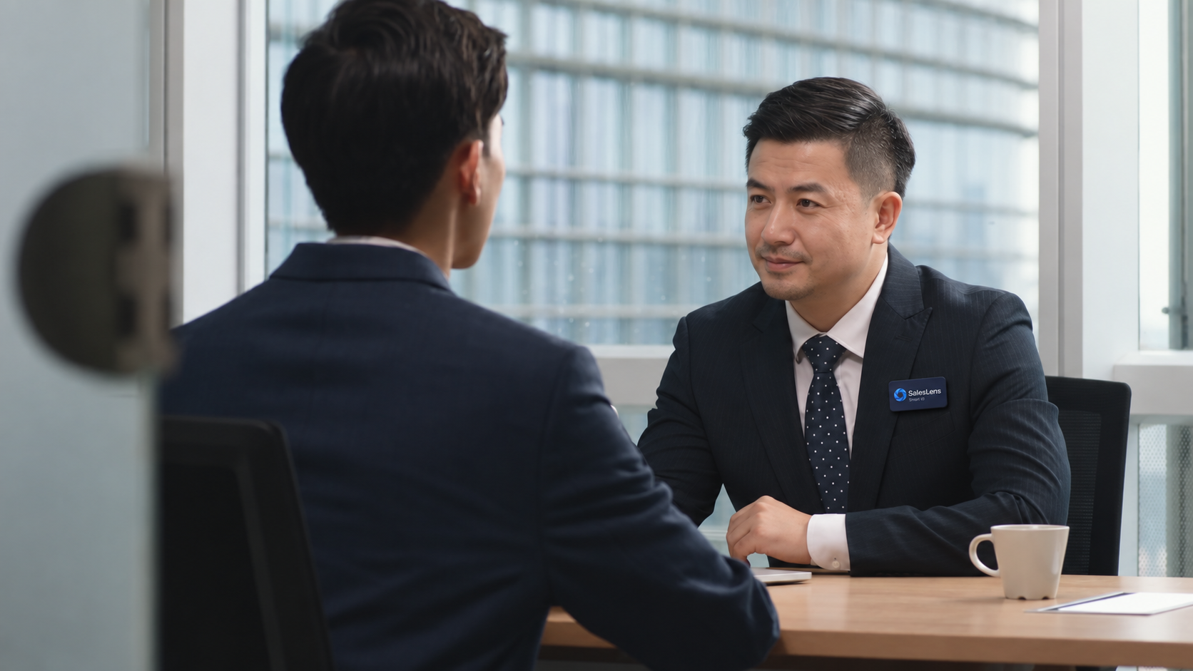 Illustrative B2B sales conversation